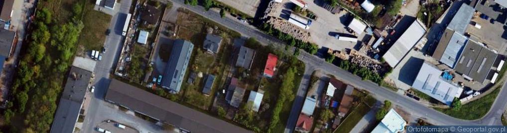 Zdjęcie satelitarne Zakładników ul.