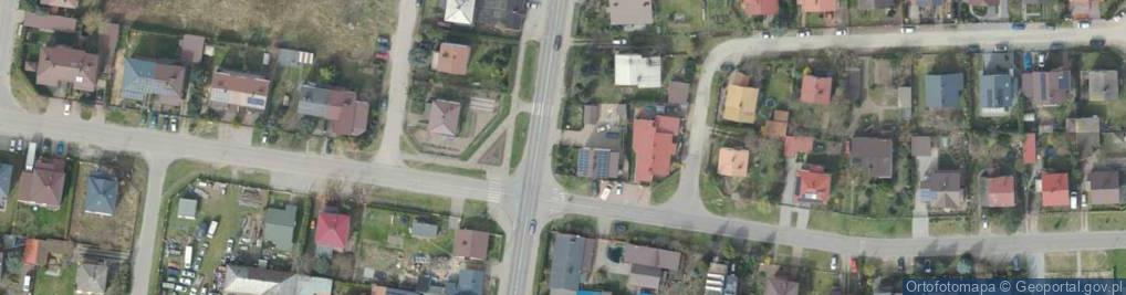 Zdjęcie satelitarne Zadębie ul.