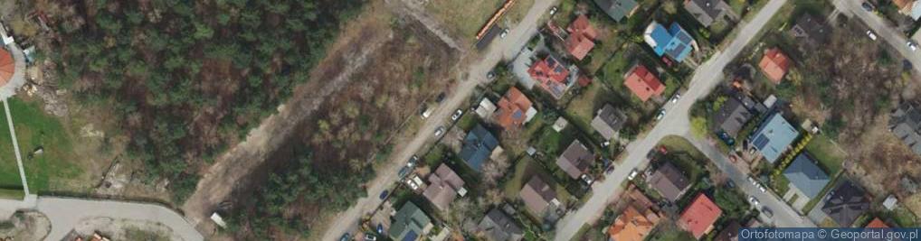 Zdjęcie satelitarne Zagajnikowa ul.
