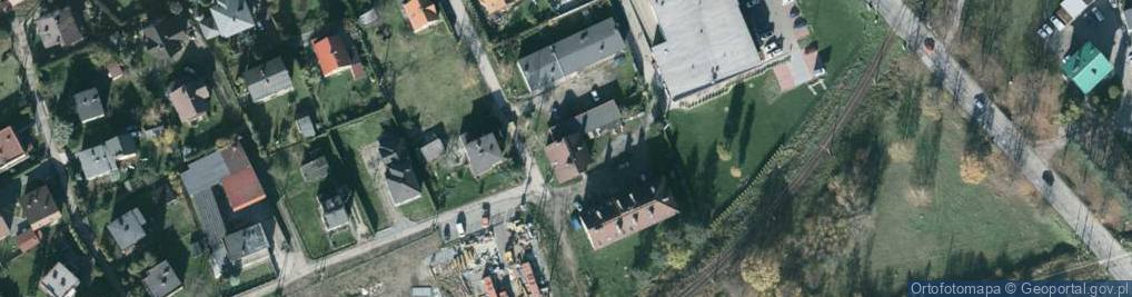 Zdjęcie satelitarne Zawiśle ul.