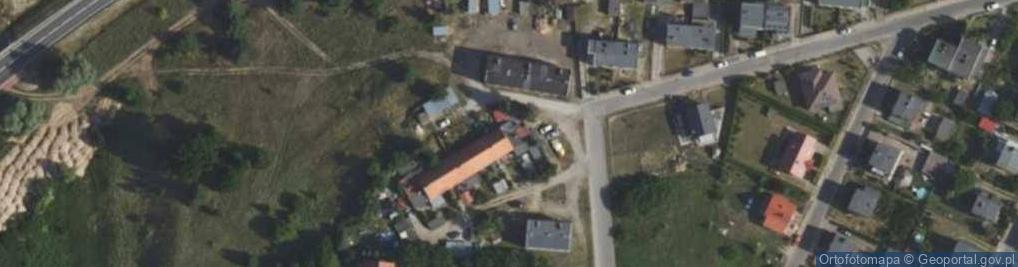 Zdjęcie satelitarne Zamkowa ul.