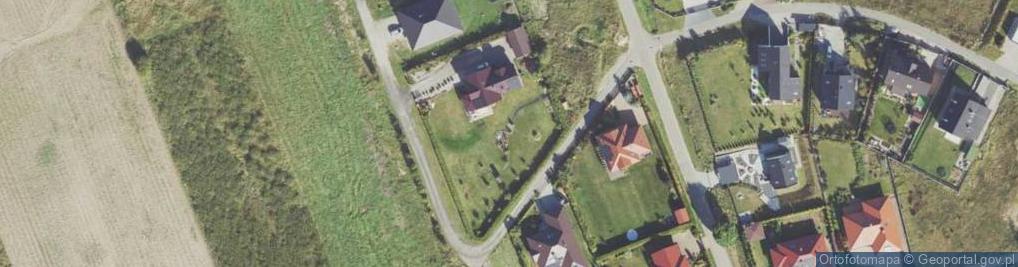 Zdjęcie satelitarne Zachodu Słońca ul.