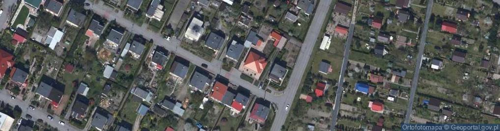 Zdjęcie satelitarne Zacisze ul.