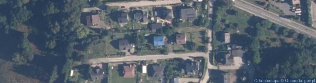 Zdjęcie satelitarne Zapomniana ul.
