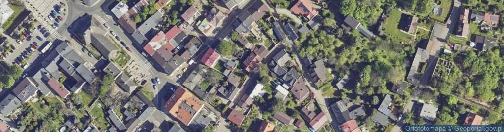Zdjęcie satelitarne Zamkowa ul.