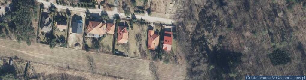 Zdjęcie satelitarne Zagajnikowa ul.