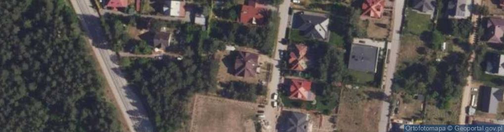 Zdjęcie satelitarne Zaciszna ul.
