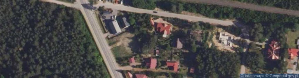 Zdjęcie satelitarne Zaciszna ul.