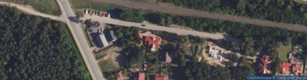 Zdjęcie satelitarne Zaciszna ul.
