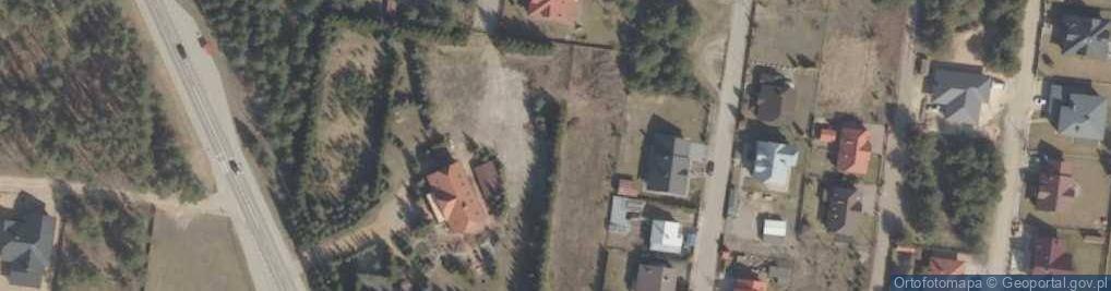 Zdjęcie satelitarne Zaciszna ul.