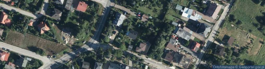 Zdjęcie satelitarne Zamkowa ul.