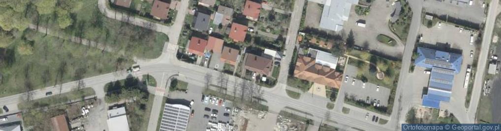 Zdjęcie satelitarne Zacisze ul.