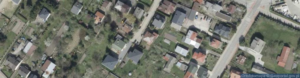 Zdjęcie satelitarne Zakątek ul.