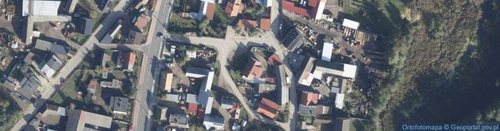 Zdjęcie satelitarne Zakątek ul.