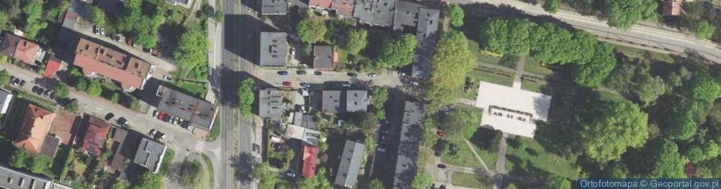 Zdjęcie satelitarne Zakątek ul.