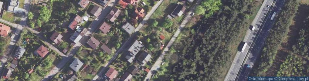 Zdjęcie satelitarne Zagaje ul.