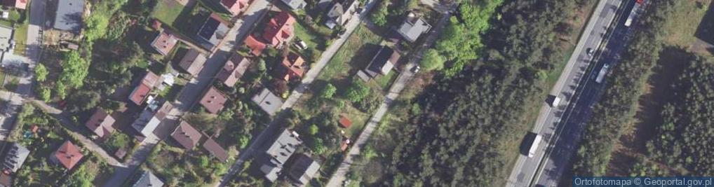 Zdjęcie satelitarne Zagaje ul.