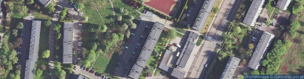 Zdjęcie satelitarne Zagłębiowska ul.
