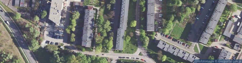 Zdjęcie satelitarne Zagłębiowska ul.