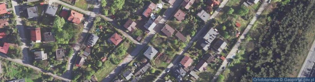 Zdjęcie satelitarne Zawodzie ul.