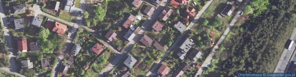 Zdjęcie satelitarne Zawodzie ul.