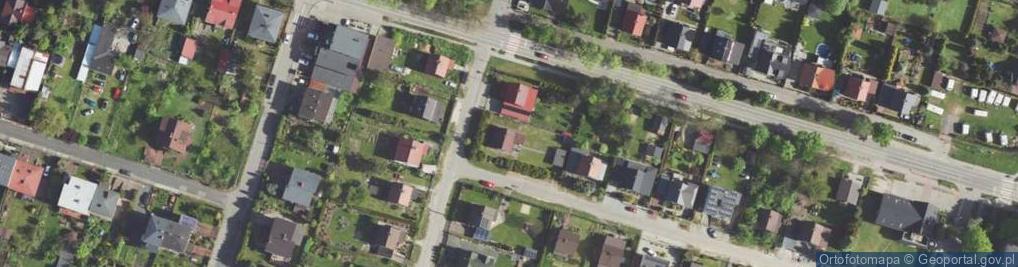 Zdjęcie satelitarne Zachodnia ul.