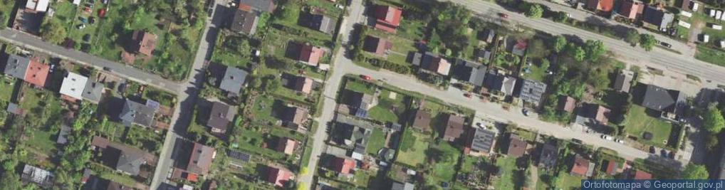 Zdjęcie satelitarne Zachodnia ul.