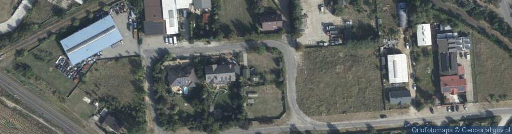 Zdjęcie satelitarne Zakole ul.