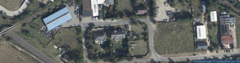 Zdjęcie satelitarne Zakole ul.