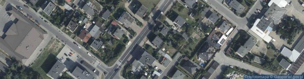 Zdjęcie satelitarne Zamojskich ul.