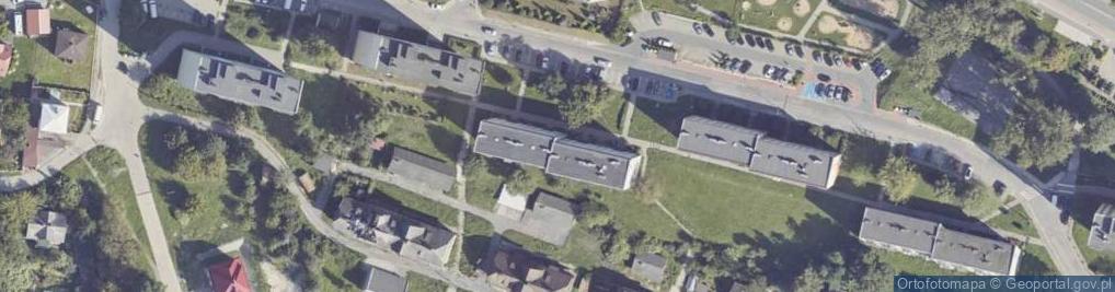 Zdjęcie satelitarne Zakładowa ul.