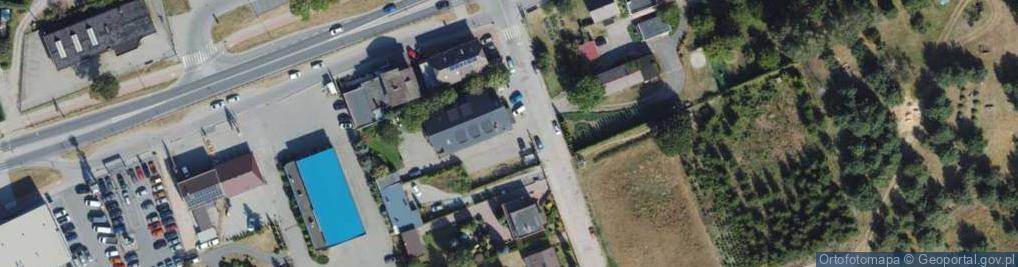 Zdjęcie satelitarne Zachodnia ul.
