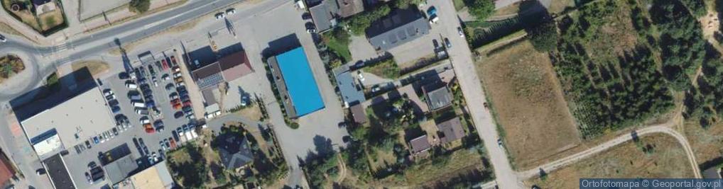 Zdjęcie satelitarne Zachodnia ul.