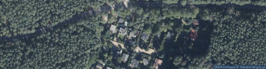 Zdjęcie satelitarne Żaglowa ul.
