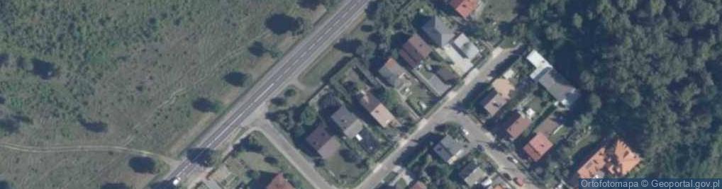 Zdjęcie satelitarne Zacisze ul.