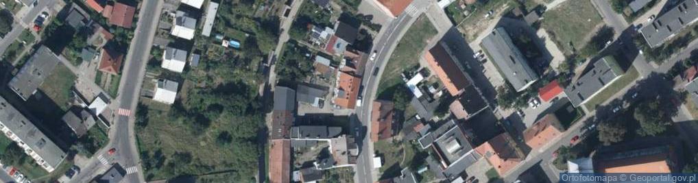 Zdjęcie satelitarne Zachodnia ul.
