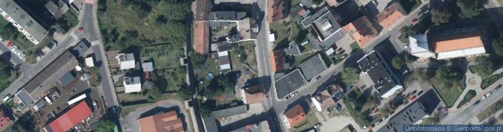 Zdjęcie satelitarne Zachodnia ul.