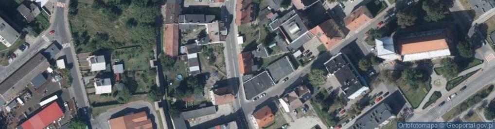 Zdjęcie satelitarne Zachodnia ul.