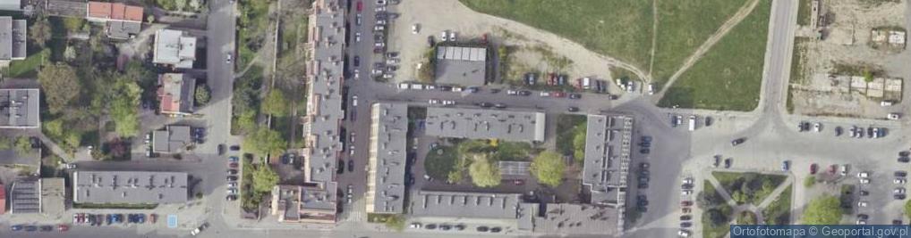 Zdjęcie satelitarne Zamkowa ul.
