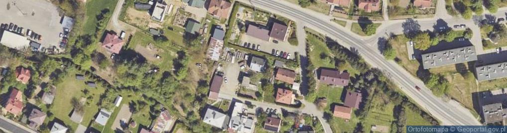Zdjęcie satelitarne Zajączkowskiego ul.