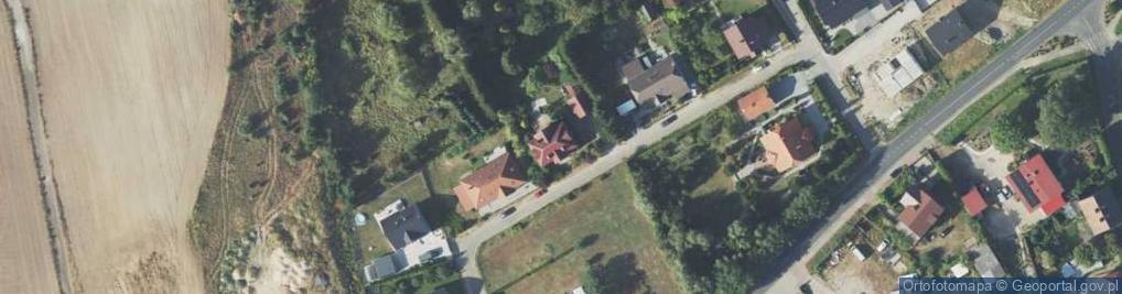 Zdjęcie satelitarne Zachodnia ul.