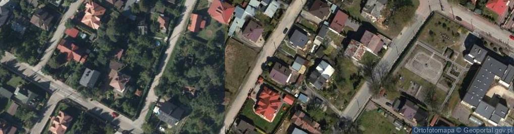 Zdjęcie satelitarne Zaciszna ul.