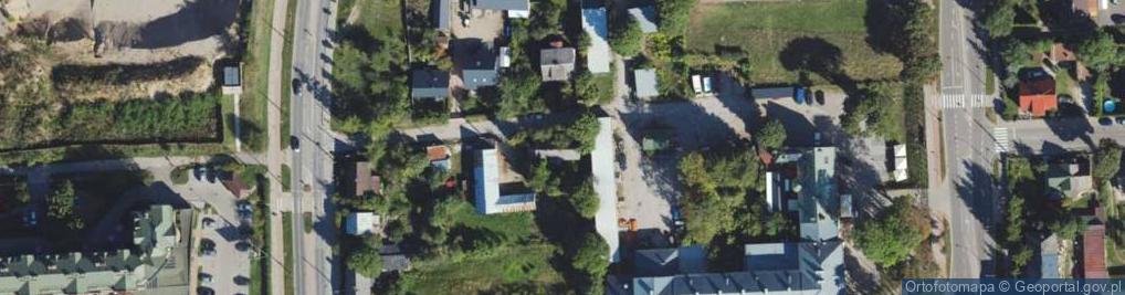 Zdjęcie satelitarne Zacisze ul.