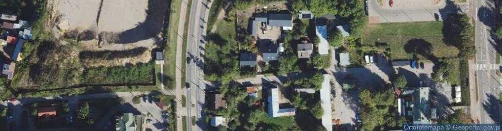 Zdjęcie satelitarne Zacisze ul.