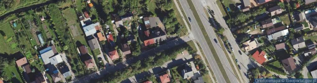 Zdjęcie satelitarne Zahańcze ul.