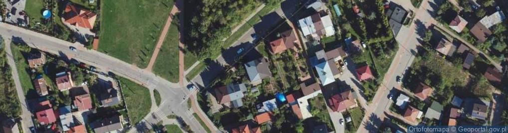 Zdjęcie satelitarne Zastawie ul.