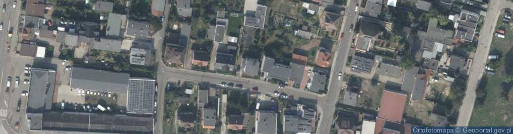 Zdjęcie satelitarne Zacisze ul.