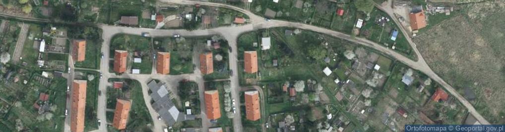 Zdjęcie satelitarne Zamkowa ul.