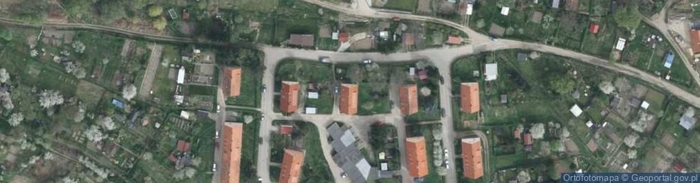 Zdjęcie satelitarne Zamkowa ul.