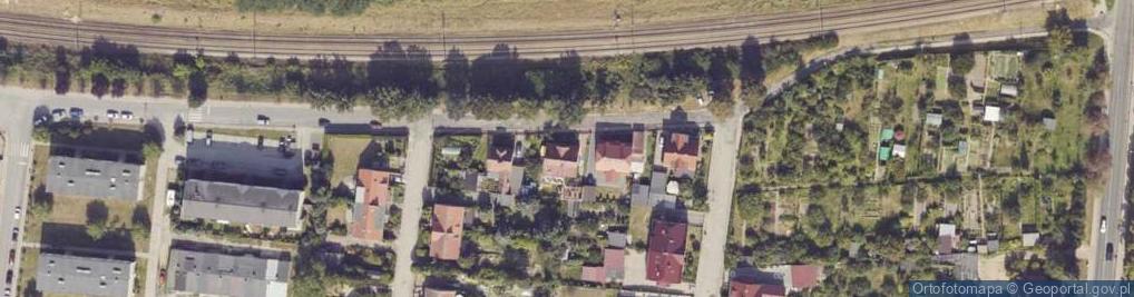 Zdjęcie satelitarne Za Groblą ul.
